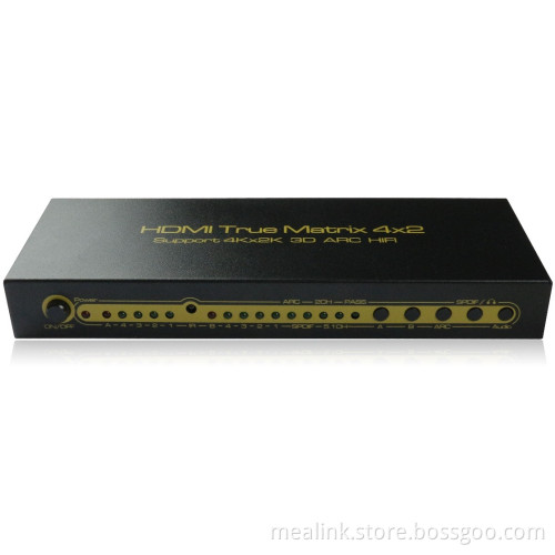Hifi 4X2 HDMI V1.4 Extender (4K, 3D)